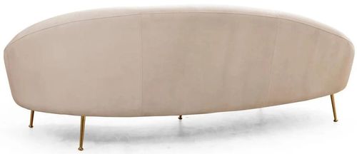 купить Диван Trendy Eses Right Bej, 120x85x255cm (3 locuri) в Кишинёве 
