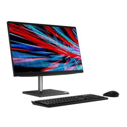 купить Компьютер моноблок 23.8" Lenovo IdeaCentre AIO V30a-24IML Black, Intel Core i5-10210U 3.0-3.8GHz/8GB DDR4/SSD 256GB/Intel UHD Graphics/Webcam HD/Speakers 2x3W/WiFi 802.11AC +Bluetooth 5.0/Gigabit LAN/23.8" FullHD WVA (1920x1080)/Keyboard&Mouse/No OS в Кишинёве 