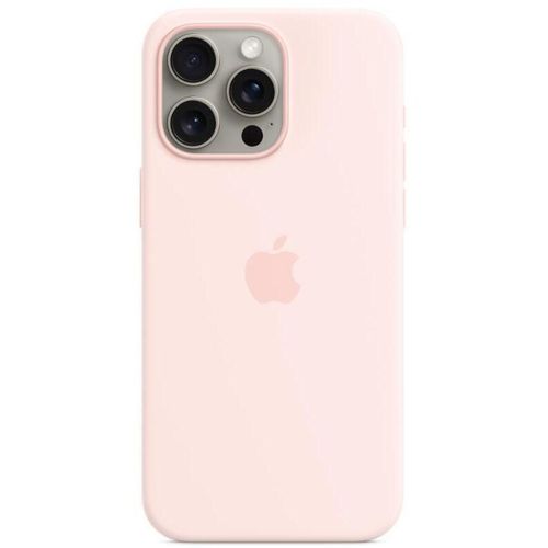 cumpără Husă pentru smartphone Apple iPhone 15 Pro Max Silicone MagSafe Light Pink MT1U3 în Chișinău 