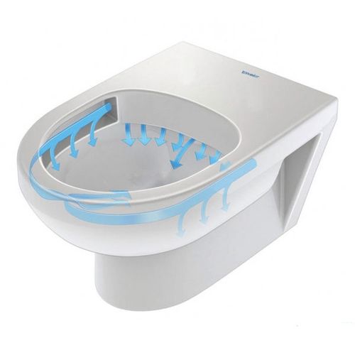 WC suspendat Duravit DURASTYLE Rimless, 36,5*54 cm 