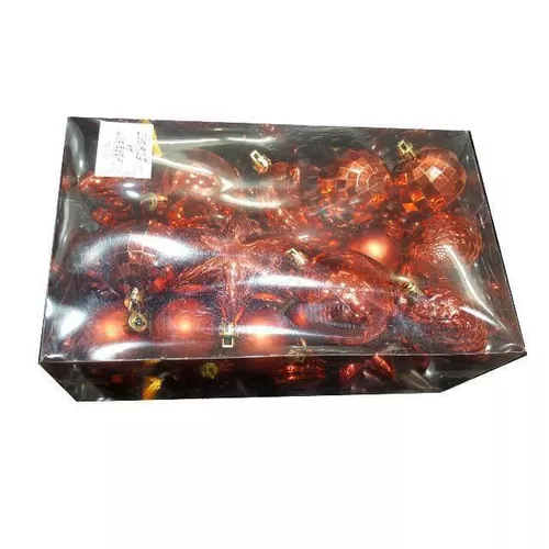 купить Новогодний декор Promstore 20191 Набор украшений елочных разных форм в Кишинёве 