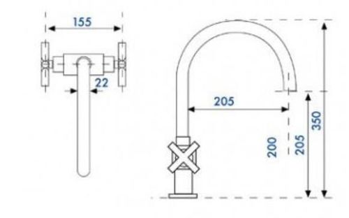cumpără Bateria bucătărie Sobime FET43, 91031300 în Chișinău 