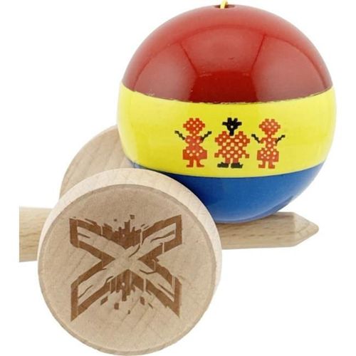 купить Активная игра Essa 164353 Kendama Super Sticky X Original, 7.5x6x18cm, stil romanesc в Кишинёве 