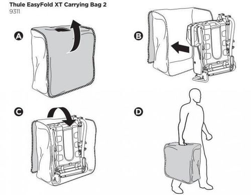 Thule easyfold xt carrying bag 2 online