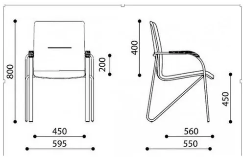 cumpără Scaun de birou Nowystyl Samba chrome V-4/1.031 în Chișinău 