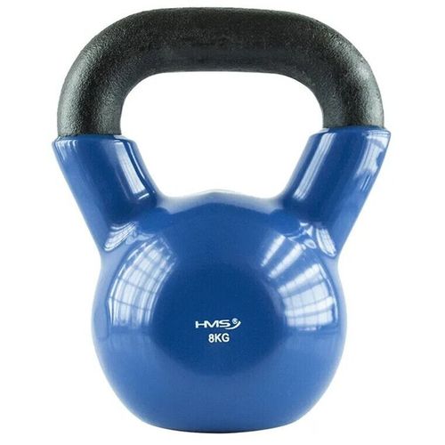 купить Гантель HMS 2775 Gantera Vin-Bell otel/vinil 8kg KNV (blue) в Кишинёве 