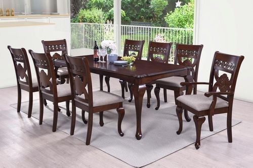 cumpără Set mobilier de grădină Marcel Prod RH7062T + RH9984C + RH9984CA Walnut (1+8) în Chișinău 