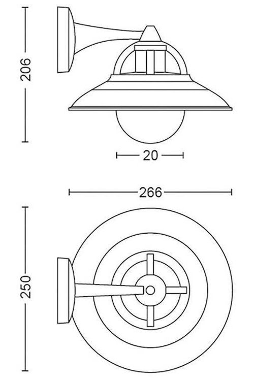 cumpără Aplică exterior Philips CORMORANT 42 Вт în Chișinău 