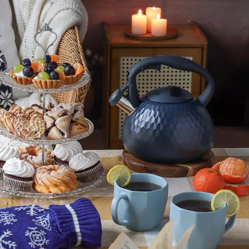 cumpără Ceainic aragaz Konighoffer Mauro 3L Dark Blue în Chișinău 