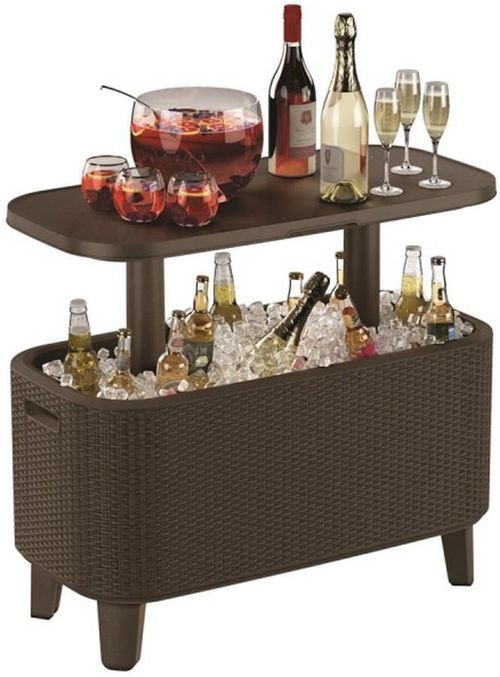 купить Стол Keter Bevy Bar Large Cool Brown (246857) в Кишинёве 