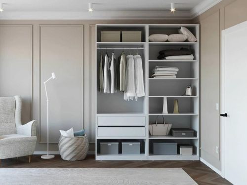 cumpără Dulap Bayro Modena 1800x2400x530 белый în Chișinău 