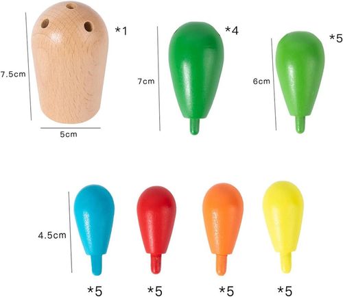 купить Конструктор miscellaneous 13197 din lemn Cactus S03B002 в Кишинёве 