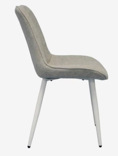 купить Комплект стол и стулья Evelin di Costacurta стол DT-433-3Wh + 4 стула YTC-055Wh Light grey в Кишинёве 