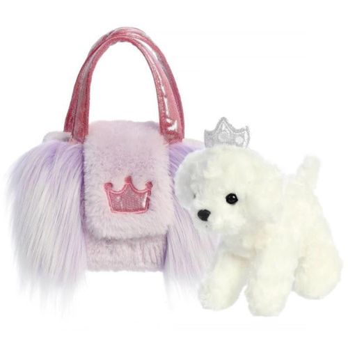 купить Мягкая игрушка miscellaneous AUR 210517D Fancy Pals Dog, 20cm в Кишинёве 