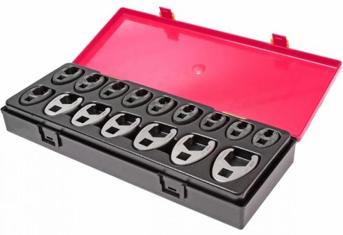 cumpără Cheie fixă JTC JTC-K6161 Набор разрезных ключей односторонних 3/8" 10-27 мм. (16ед.) în Chișinău 