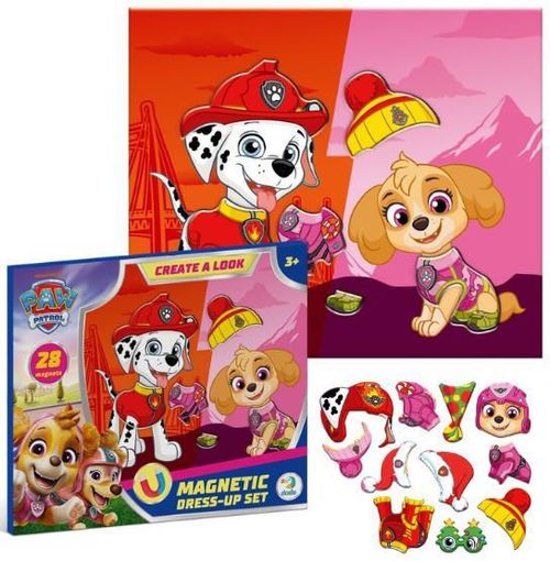 купить Головоломка Dodo 200699 Joc magnetic de îmbrăcat Marshall și Skye, seria Patrula cățelușilor, 28elem. в Кишинёве 