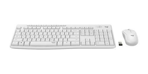 купить Клавиатура + Мышь Logitech MK295, White (RUS) в Кишинёве 