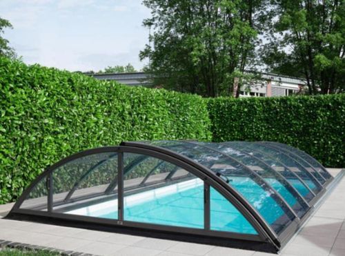 купить Павильон для стационарного бассейна Albixon Klasik Clear B в Кишинёве 