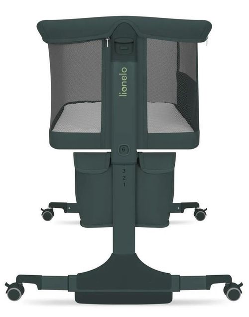 купить Колыбель Lionelo Jodie Green Graphite 3in1 в Кишинёве 