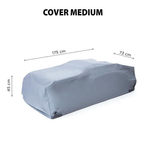 купить Защитный чехол для уличной мебели Nardi COVER MEDIUM smoke 37000.02.204 (Защитный чехол для уличной мебели Nardi для сада и террасы) в Кишинёве 