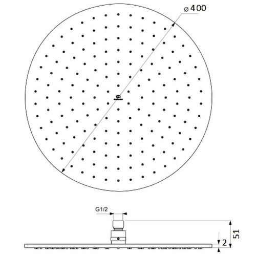 cumpără Pălărie de duș Creavit SH3040 în Chișinău 