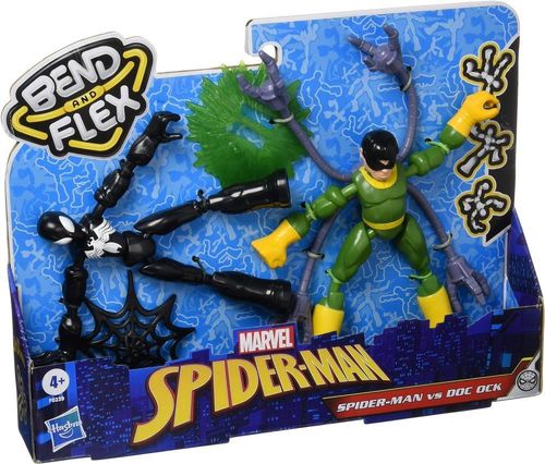 купить Игрушка Hasbro F0239 Фигурка Spiderman Bend and flex VS pack в Кишинёве 