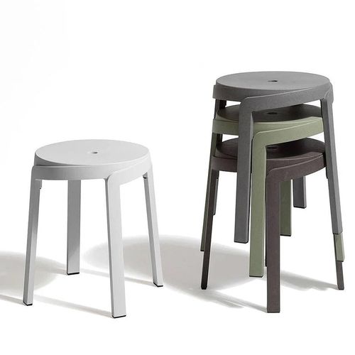 cumpără Scaun de bar Nardi STACK STOOL MINI BASALTO 40357.25.000 (Scaun de bar pentru gradina exterior terasa) în Chișinău 