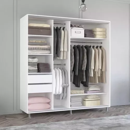 купить Шкаф Mobildor-Lux Арон с раздвижными зеркальными дверцами (220x60x220H см) Brilliant White в Кишинёве 