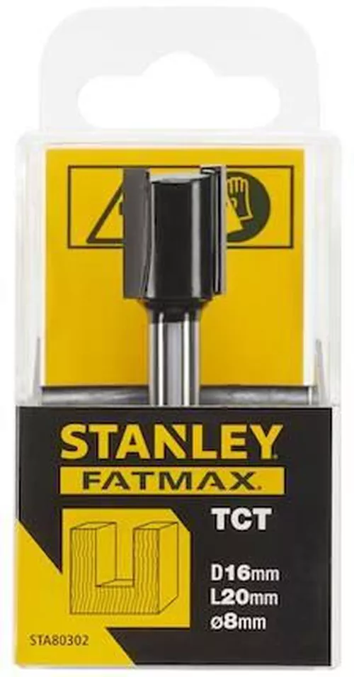 купить Набор головок, бит, насадок Stanley STA80302 Прямая фреза для пазов в Кишинёве 