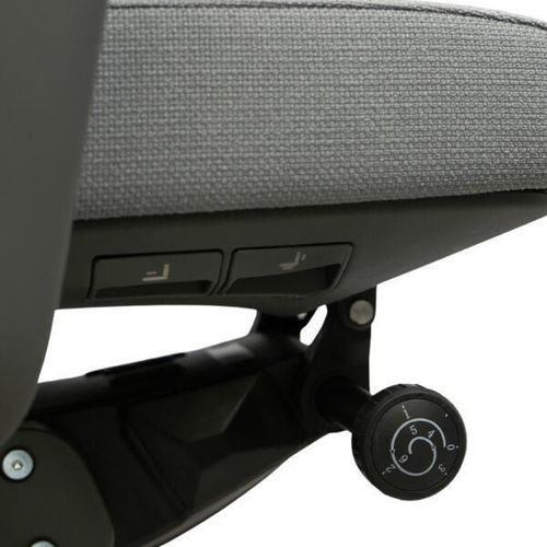 купить Офисное кресло Deco Nelson +Slide (8016A) Dark Grey + Grey Frame в Кишинёве 
