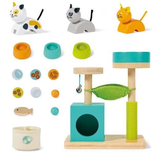 cumpără Jucărie Hape E3476 Set de joacă Paradisul pisicilor în Chișinău 