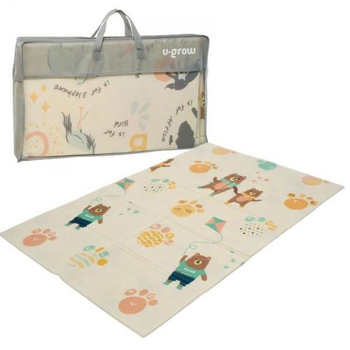 cumpără Covoraș de joacă U-Grow UG-F10120-2 Alfabet cu 2 fete din spumă, 180x120x1cm în Chișinău 
