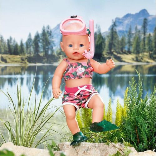 купить Кукла Zapf 832806 Набор одежды BABY born Weekend Deluxe Snorkeling 43cm в Кишинёве 