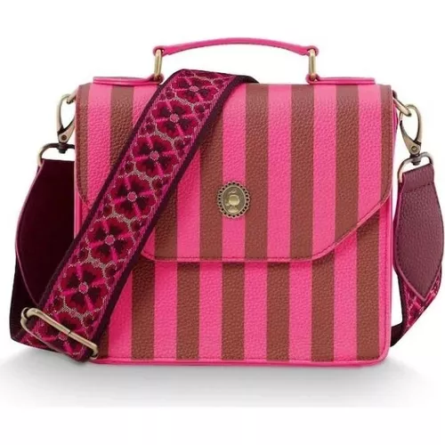 купить Сумка плечевая Pip Studio 51.273.412 Frances Cross Body Bag Small Stripe Pink 19x7x17.5cm в Кишинёве 