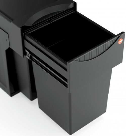 cumpără Coș de gunoi Hailo 3666851 Tandem 15/15 Black Edition în Chișinău 
