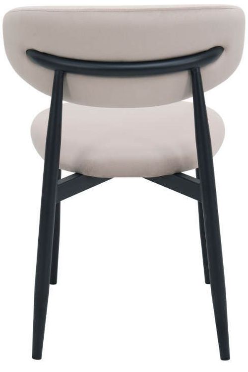 cumpără Scaun Deco Meridian Catifea Beige (HLR7)+Black Legs în Chișinău 