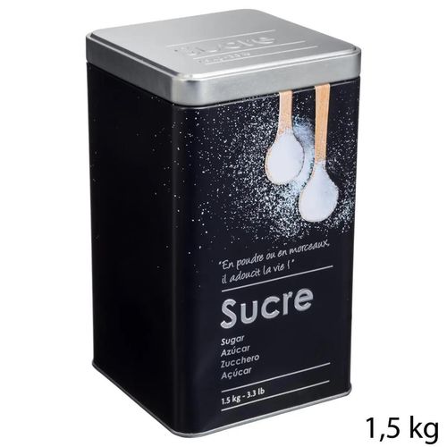 cumpără Container alimentare 5five 50259 Емкость металлическая 10.7x10.7x18.4cm Sugar în Chișinău 