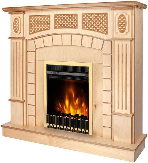 купить Камин электрический ArtFlame Amsterdam wood & Gala gold в Кишинёве 