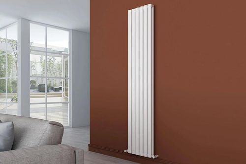 cumpără Radiator Carisa TALLIS double 1800x350 9016 TEX White (6 elem) dt30=611w alum în Chișinău 