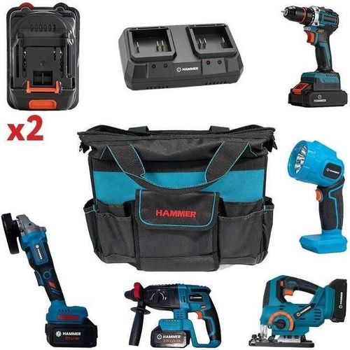 cumpără Set de scule electrice Hammer 40921 fara fir de lux (9 buc) în Chișinău 