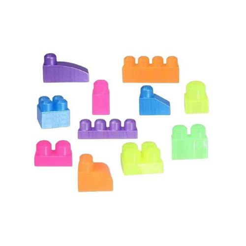 купить Конструктор miscellaneous 3059 Găleată cu blocuri neon Play Blox, 56 piese в Кишинёве 