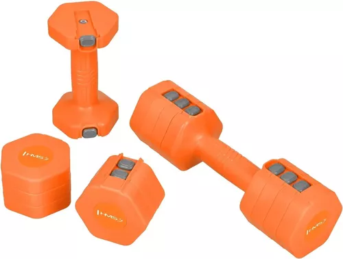 купить Гантель HMS SL-00014279 Gantera reglabila (2x2.5kg) HL03 17-47-401 Orange в Кишинёве 