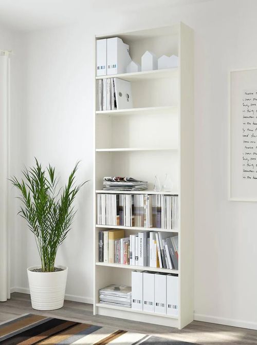 купить Офисный стеллаж Ikea Billy 80x28x237 (Alb) в Кишинёве 