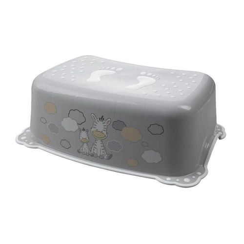 купить Детский горшок Bisk 08319 Taburet inaltator pentru copii Zebra, antiderapant, gri в Кишинёве 