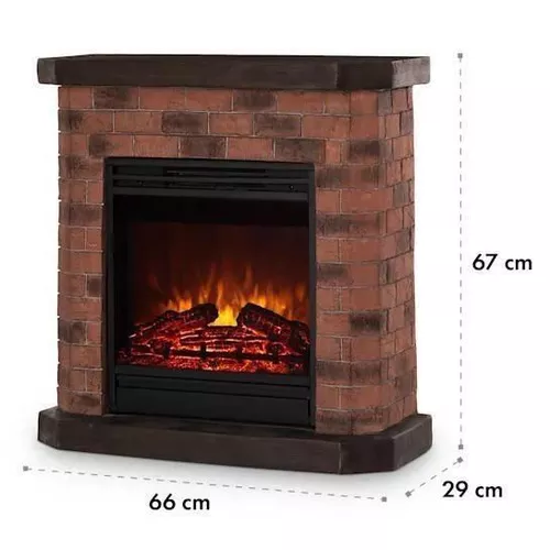 cumpără Șemineu electric Klarstein Villach (Brown) în Chișinău 