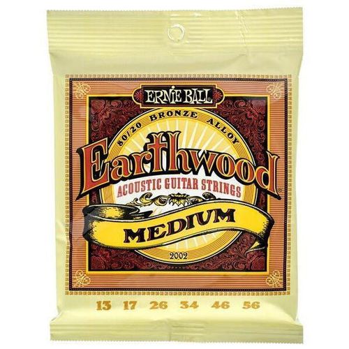 купить Струна для музыкального инструмента Ernie Ball 2002 Earthwood Bronze - Corzi Chitară Acustică в Кишинёве 