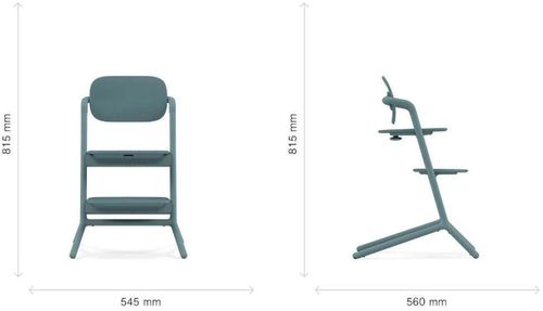 cumpără Scaun de masă Cybex 521003179 Lemo 3in1 Suede Grey în Chișinău 