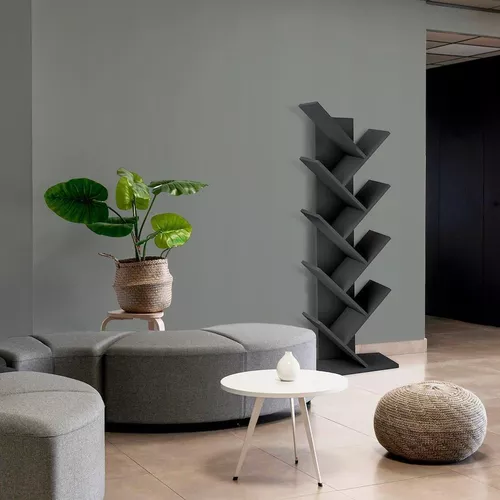 купить Офисный стеллаж Jumi CM-254107 142x50x25cm, Negru в Кишинёве 