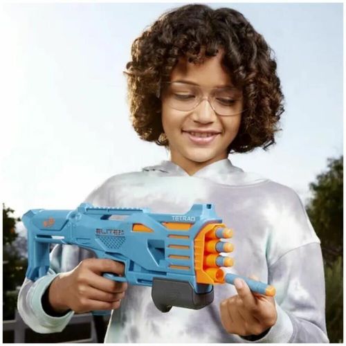 cumpără Jucărie Hasbro F5025 Бластер NER Elite 2.0 Blaster Tetrad în Chișinău 