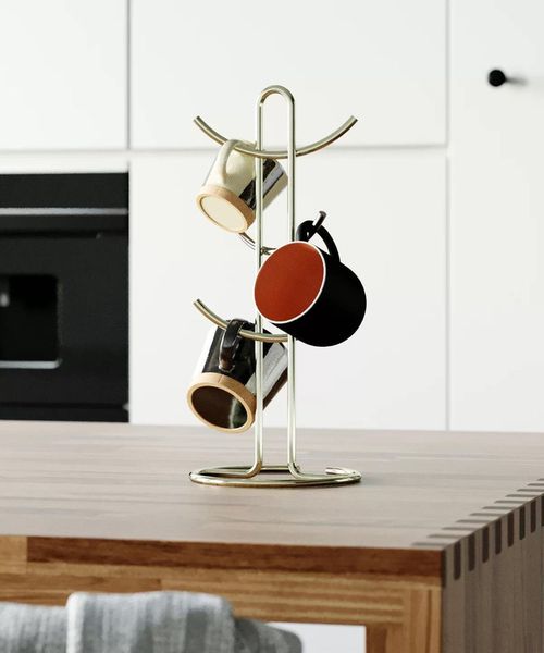купить Аксессуар для кухни Teknotel MG303 Suport pentru pahare metal auriu в Кишинёве 